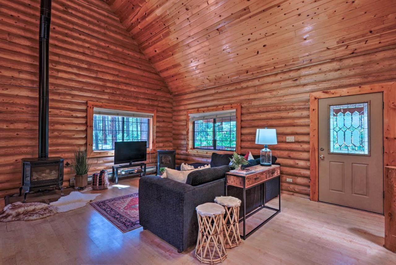 Pine Strawberry Cabin With 2-Story Deck Dogs Welcome! المظهر الخارجي الصورة