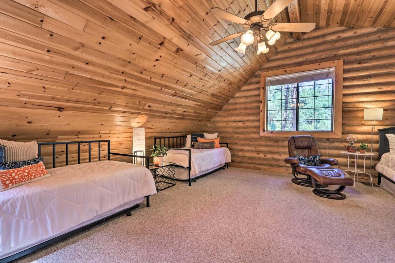 Pine Strawberry Cabin With 2-Story Deck Dogs Welcome! المظهر الخارجي الصورة